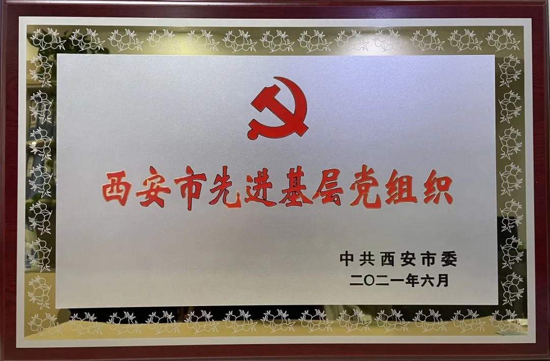 西安市先進(jìn)基層黨組織
